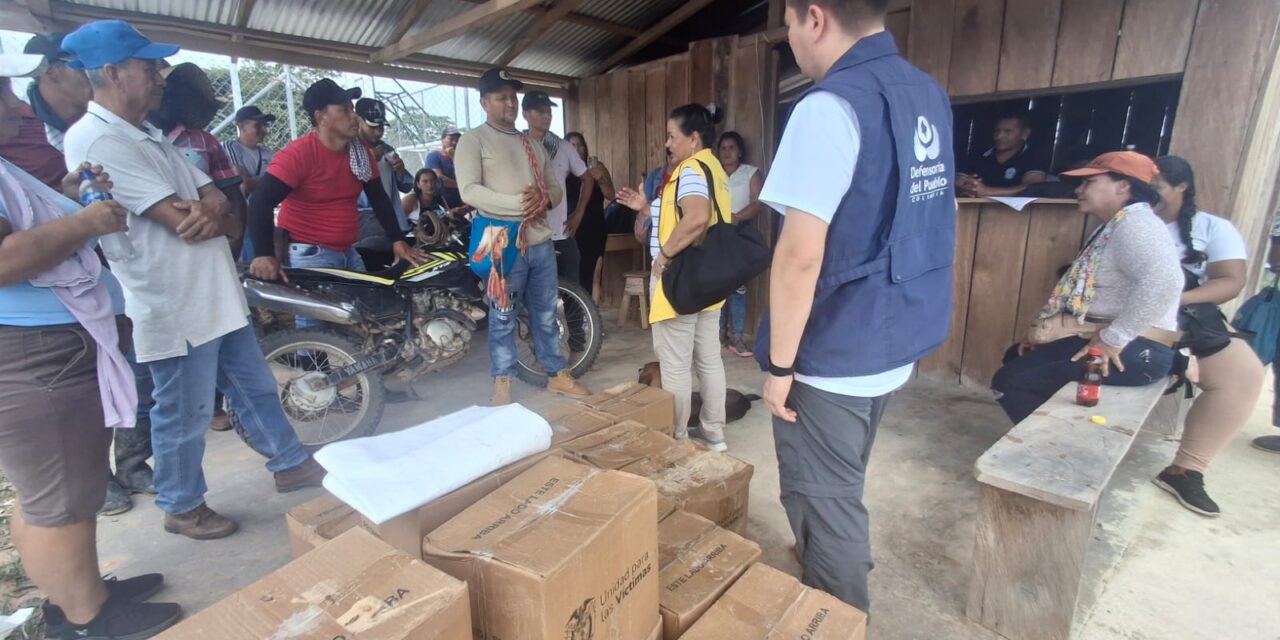 Más de 7 toneladas de ayuda humanitaria llegaron a familias confinadas en Remedios, Antioquia