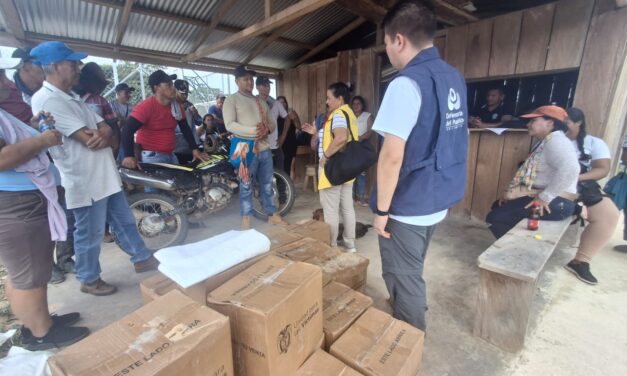 Más de 7 toneladas de ayuda humanitaria llegaron a familias confinadas en Remedios, Antioquia