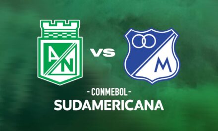 Nacional y Millonarios se juegan el paso a grupos en la Sudamericana