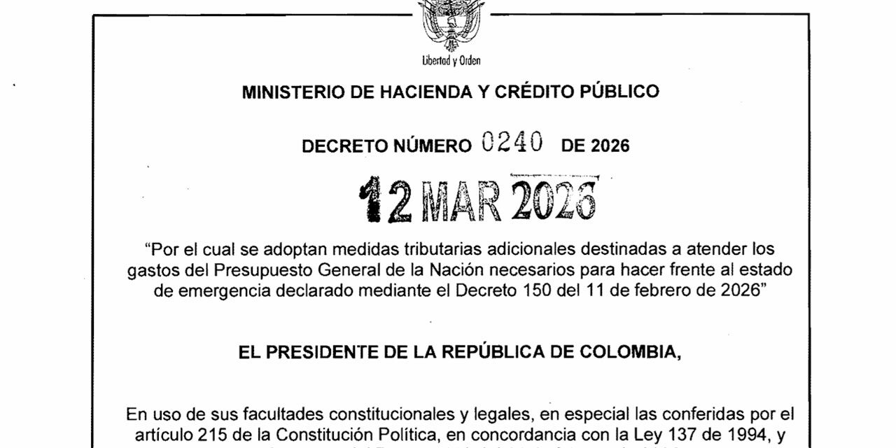 Gobierno decreta impuesto a juegos de suerte y azar y adopta nuevas medidas por emergencia de lluvias