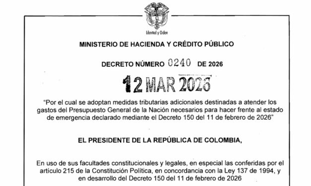 Gobierno decreta impuesto a juegos de suerte y azar y adopta nuevas medidas por emergencia de lluvias