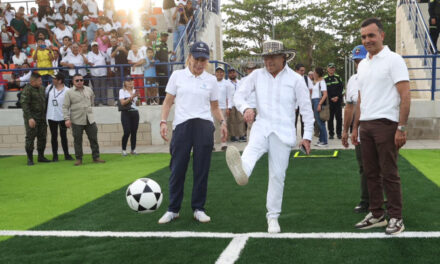 Entregan estadio en Berástegui, Córdoba: beneficiará a más de 7.000 habitantes