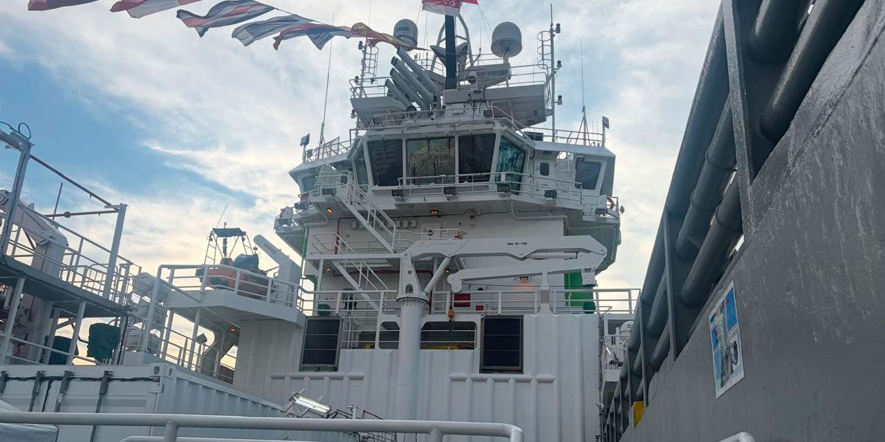 Santa Marta recibe el primer buque del mundo impulsado con amoníaco verde