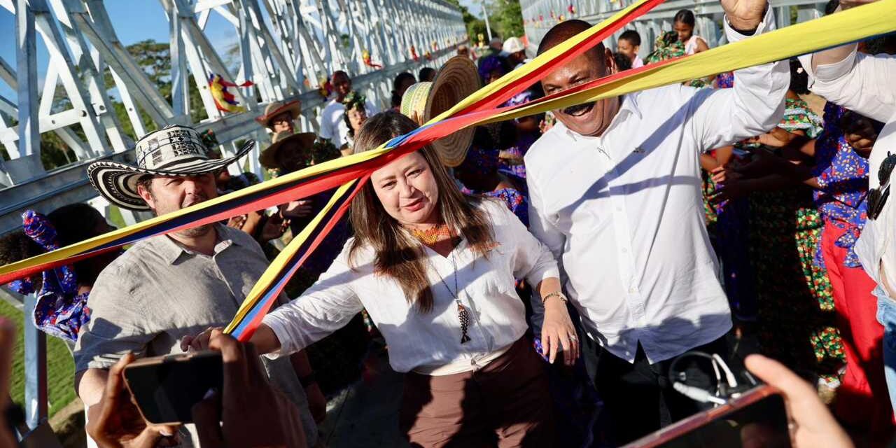 Puente en Necoclí restablece conexión clave entre Necoclí y Arboletes en el Urabá
