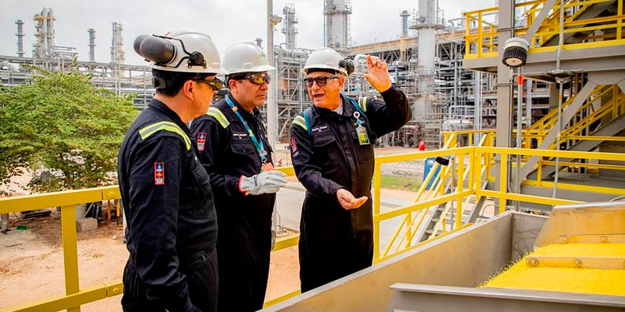 Ecopetrol pone en marcha planta de azufre en Cartagena y proyecta nuevos mercados internacionales