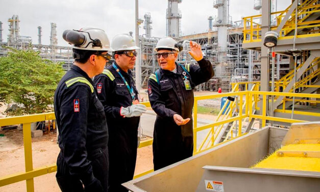 Ecopetrol pone en marcha planta de azufre en Cartagena y proyecta nuevos mercados internacionales
