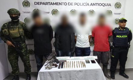 Capturan a cuatro presuntos integrantes del Clan del Golfo en zona rural de Andes