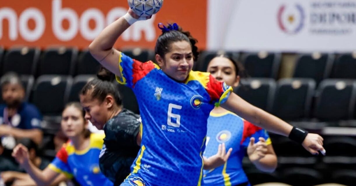 Selección Colombia femenina junior de balonmano dejó buenas sensaciones en su debut internacional