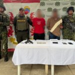 Capturan en El Bagre a dos presuntos integrantes de Los Caparros