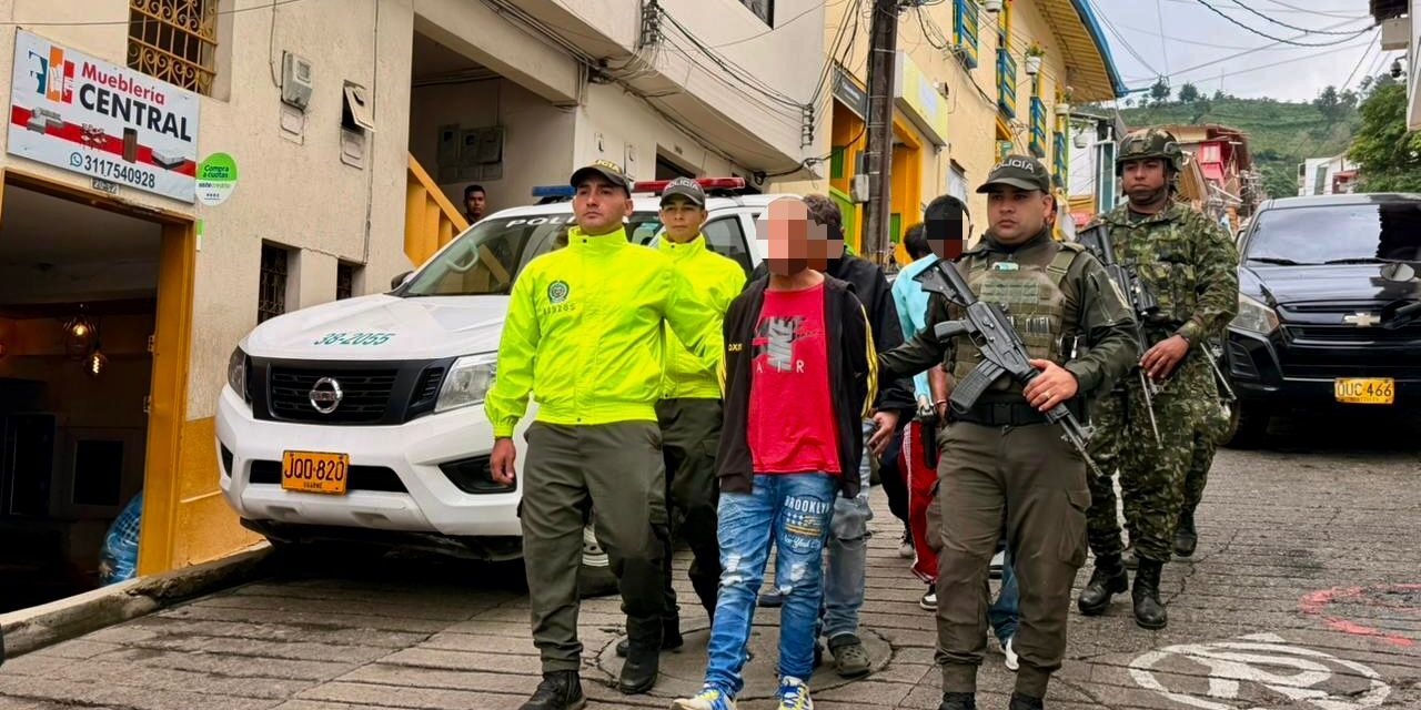 Capturan a alias “Solo”, presunto cabecilla de red de microtráfico en el Suroeste antioqueño