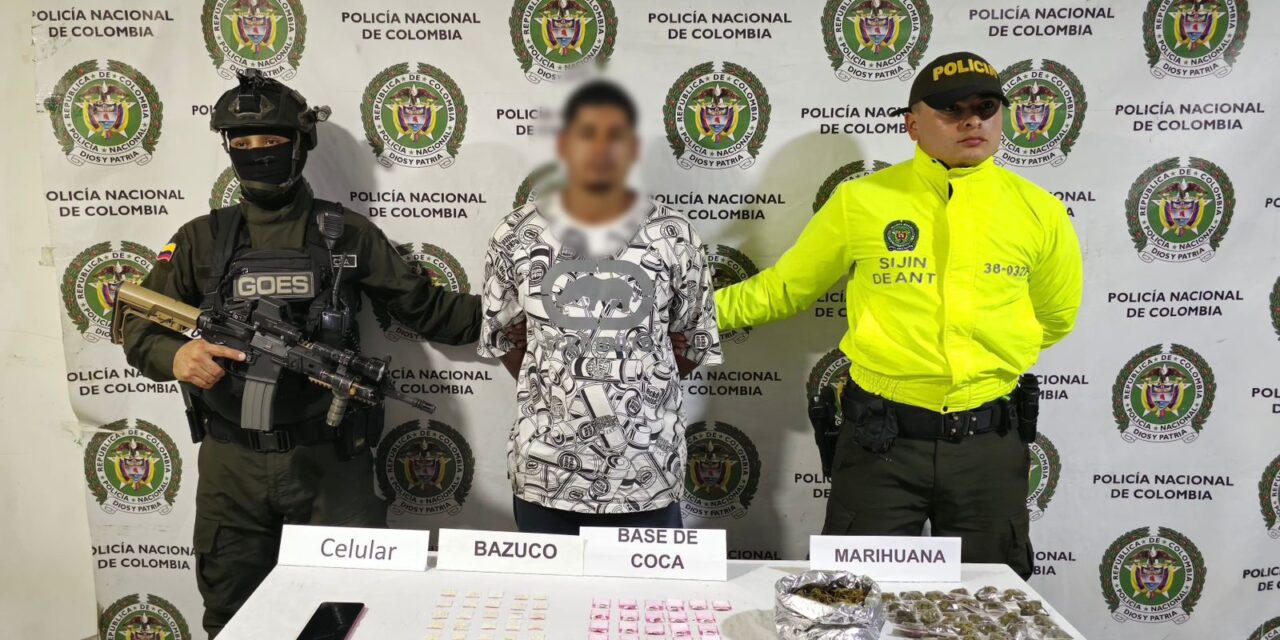 Capturan en Ciudad Bolívar a alias “Pelirojo”, presunto dinamizador del microtráfico