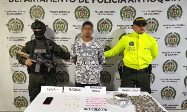 Capturan en Ciudad Bolívar a alias “Pelirojo”, presunto dinamizador del microtráfico