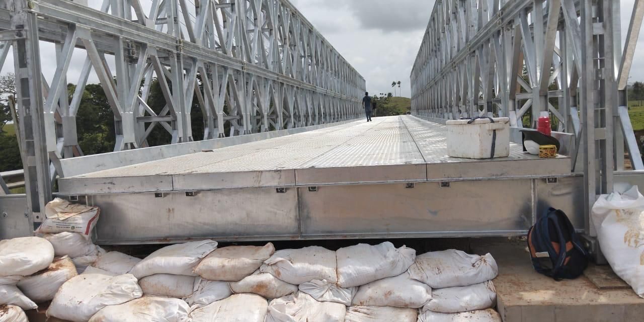 Avanzan obras para restablecer la movilidad en Antioquia tras emergencias por el clima