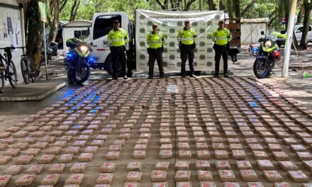 Incautan más de 680.000 dosis de cocaína en corredor vial del suroeste antioqueño