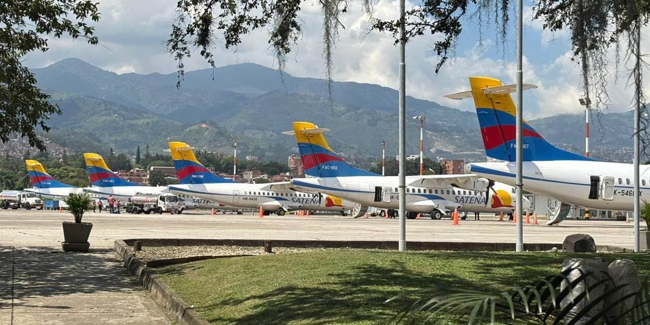 SATENA fortalece a Medellín como eje clave de su operación aérea en Colombia
