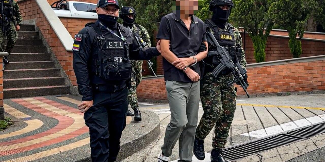 Capturan en Medellín a presunto enlace financiero de disidencias con operaciones en Cauca y Valle