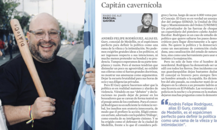 El ‘Gury’ contraataca: anuncia acciones legales tras columna de El Espectador sobre su pasado