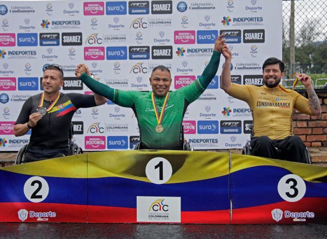 Paracycling en Colombia crece: alta participación y buen nivel en la Copa Nacional en Tocancipá