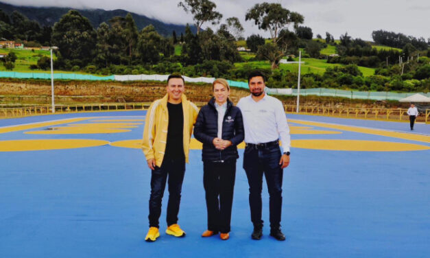 Patinódromo de Cogua alcanza 84 % de avance y se proyecta como nuevo epicentro del patinaje en Cundinamarca