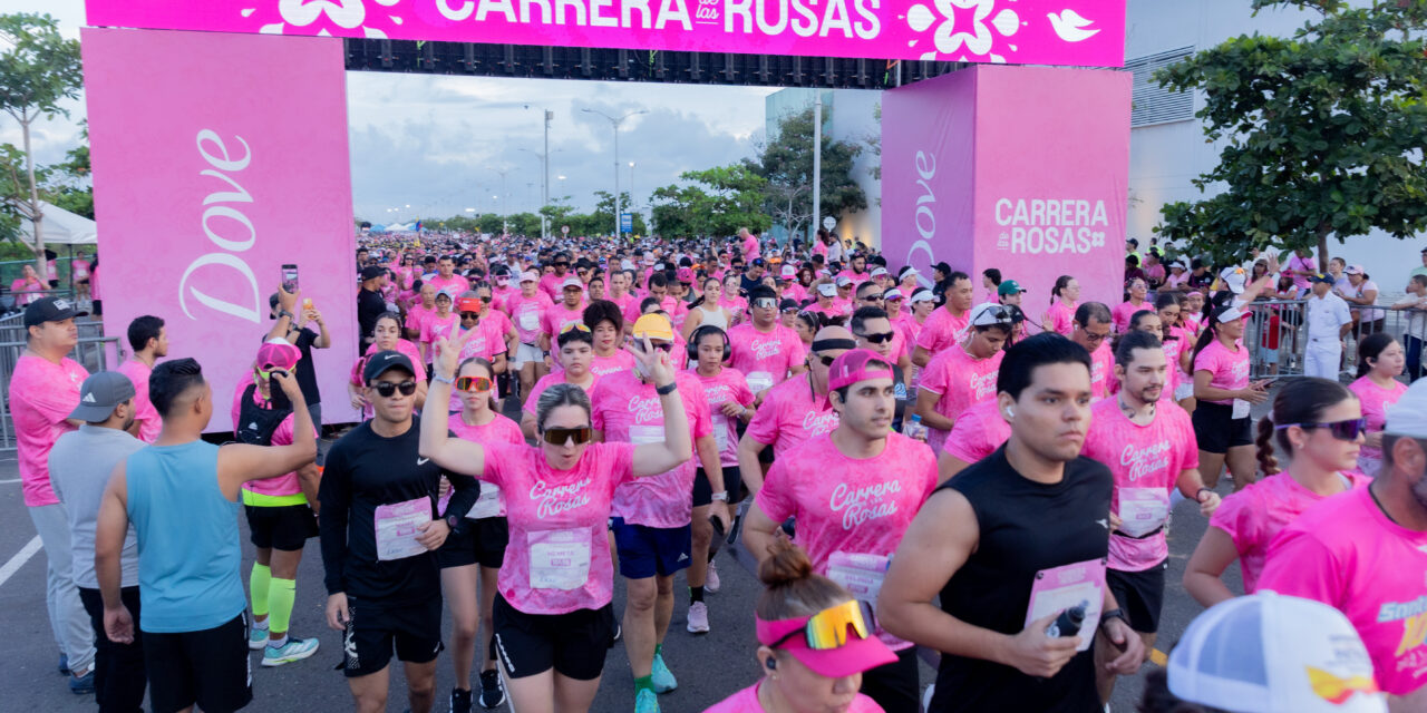 Carrera de las Rosas llegará a Bogotá con una jornada deportiva dedicada a la prevención del cáncer de mama