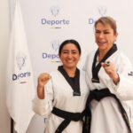Ministra del Deporte recibe cinturón negro honorífico de taekwondo otorgado por liga de Guainía