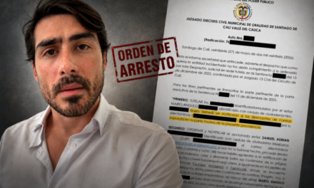 Samuel Adrián enfrenta orden de arresto en Colombia tras decisión judicial en Cali