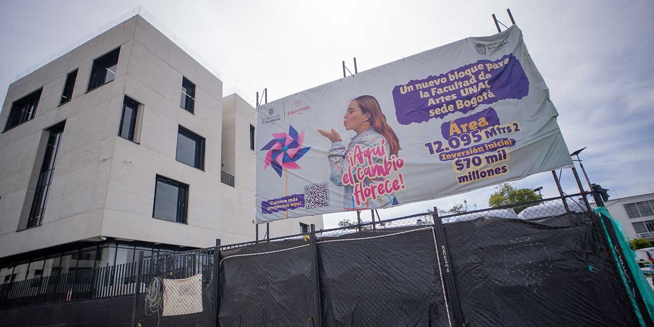 Petro entregará nuevo edificio de la Facultad de Artes de la Universidad Nacional en Bogotá