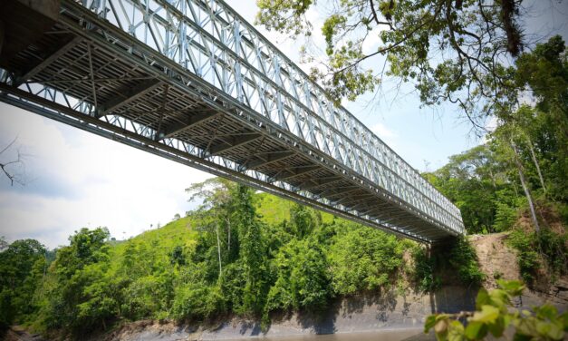 UNGRD inspeccionó puente sobre el río Quiratá que beneficia a comunidades rurales de Santander