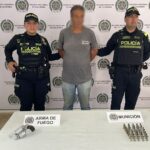 Capturan en Sabaneta a hombre de 65 años con arma de fuego y municiones modificadas