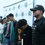 Capturan a nueve presuntos integrantes de “El Salado” en ofensiva contra extorsiones en la Comuna 13 de Medellín
