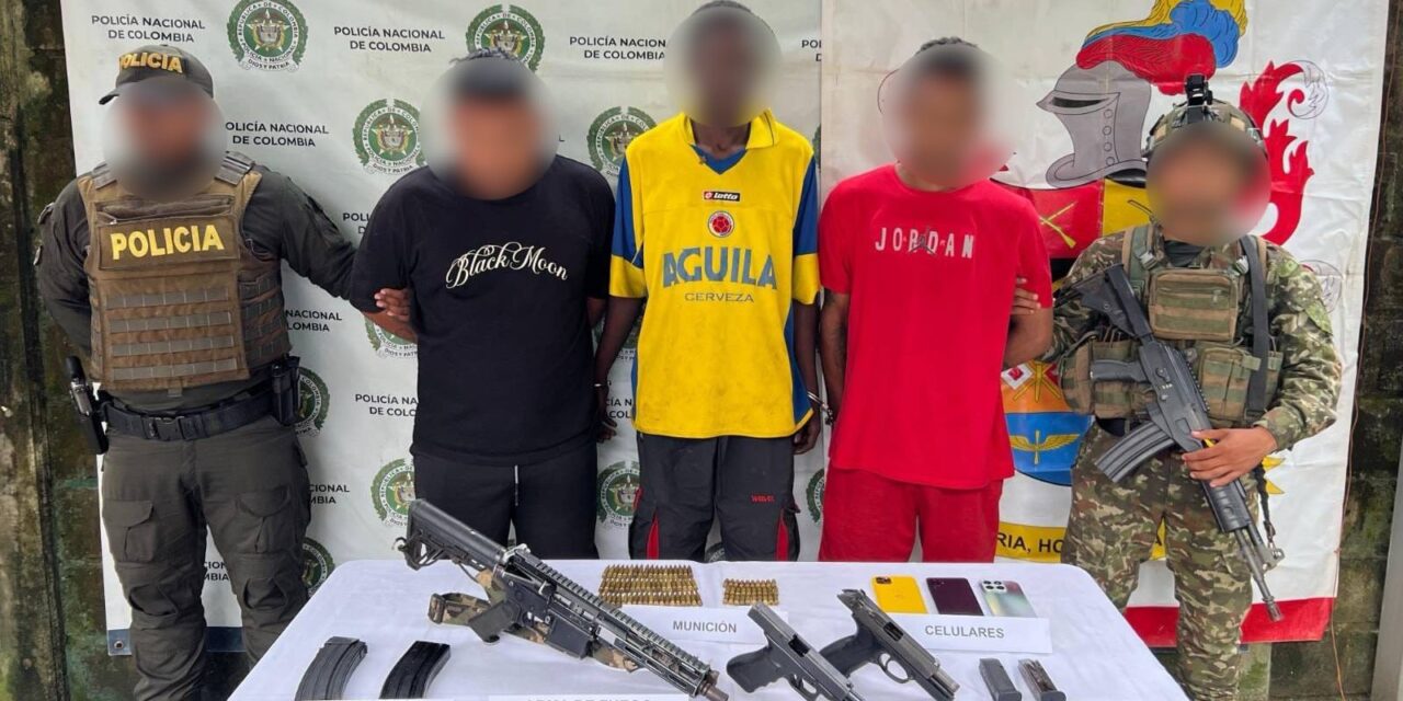 Capturan en El Bagre a presunto jefe de sicarios del Clan del Golfo