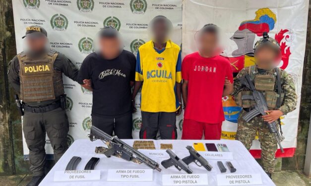 Capturan en El Bagre a presunto jefe de sicarios del Clan del Golfo