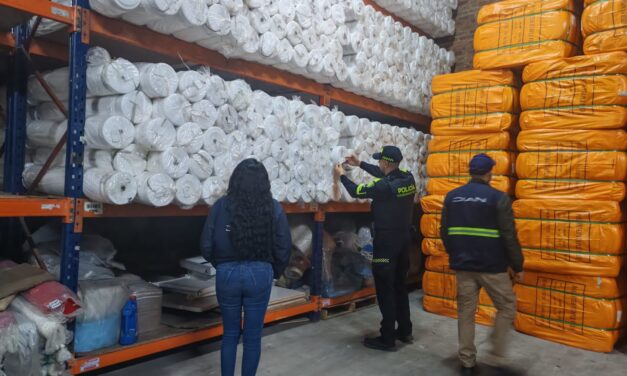 DIAN incauta mercancía de contrabando avaluada en $5.400 millones en Bogotá