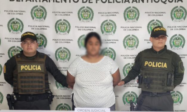 Capturan en Amalfi a alias “Laura”, incluida en cartel de los más buscados por homicidio