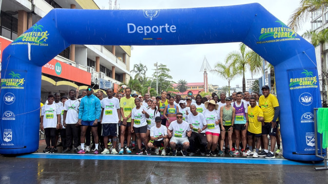 Más de 2.000 personas participaron en la carrera “Buenaventura corre por la fuerza de las madres 2026”
