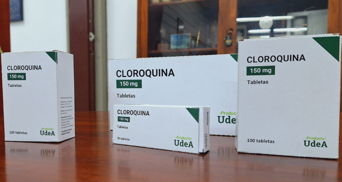 Universidad de Antioquia produjo primer lote industrial de cloroquina para tratar la malaria en Colombia