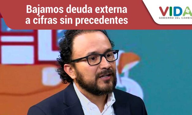 Gobierno asegura que deuda pública de Colombia cayó al 57,9 % del PIB y destaca reducción histórica de deuda externa