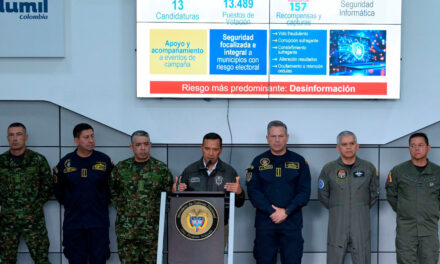 Más de 400 mil uniformados custodiarán las elecciones presidenciales en Colombia