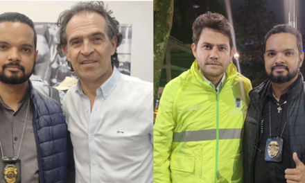 ¿Montaje? «Falso escolta» aparece en fotos con Fico Gutiérrez