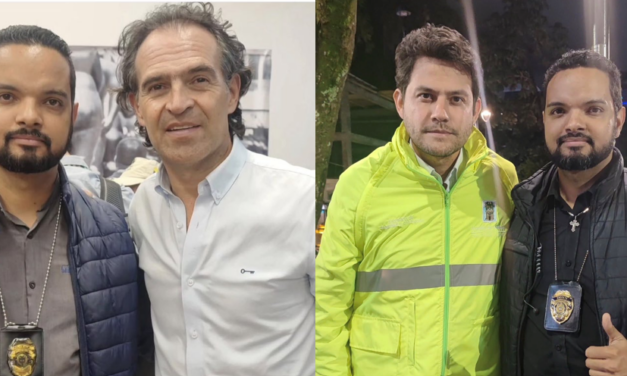 ¿Montaje? «Falso escolta» aparece en fotos con Fico Gutiérrez