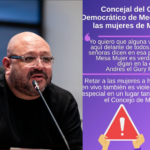 Mesa Mujer Medellín denuncia posible violencia política tras intervención del concejal Andrés Gury Rodríguez