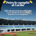 Gobierno nacional impulsa infraestructura deportiva en Magdalena con inversión superior a $40 mil millones