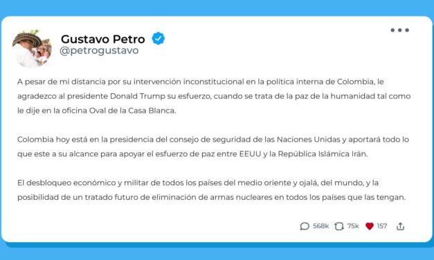 Petro pide fortalecer el diálogo entre Estados Unidos e Irán y ofrece apoyo desde la ONU para impulsar la paz