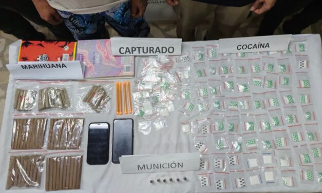 Golpe a estructuras criminales en El Ajizal: capturan a dos presuntos expendedores y hallan caleta con droga y equipos de comunicación