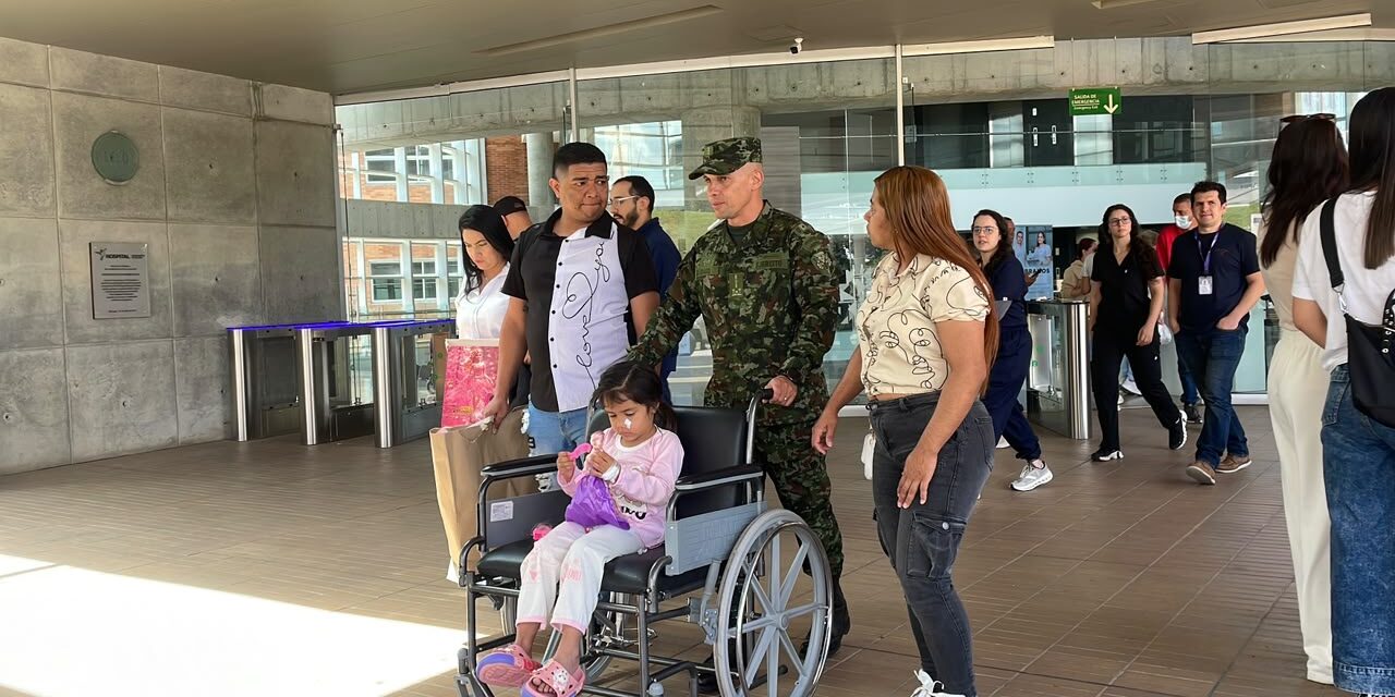 De la angustia a la esperanza: operan gratis en Antioquia a niña que convivió dos años con un tumor facial