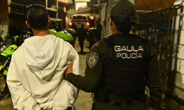 Ofensiva contra el crimen en Medellín deja 46 capturas por homicidio, extorsión y narcotráfico