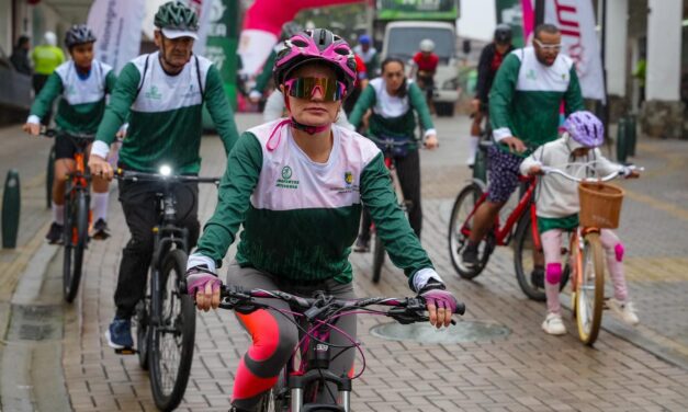 Más de 500 personas participaron en el Ciclopaseo “Por su salud muévase pues” en Rionegro