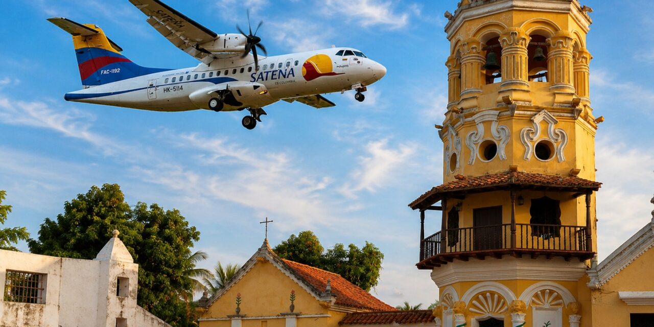 SATENA lanza promoción para viajar entre Medellín y Mompox con tarifas desde $159.900