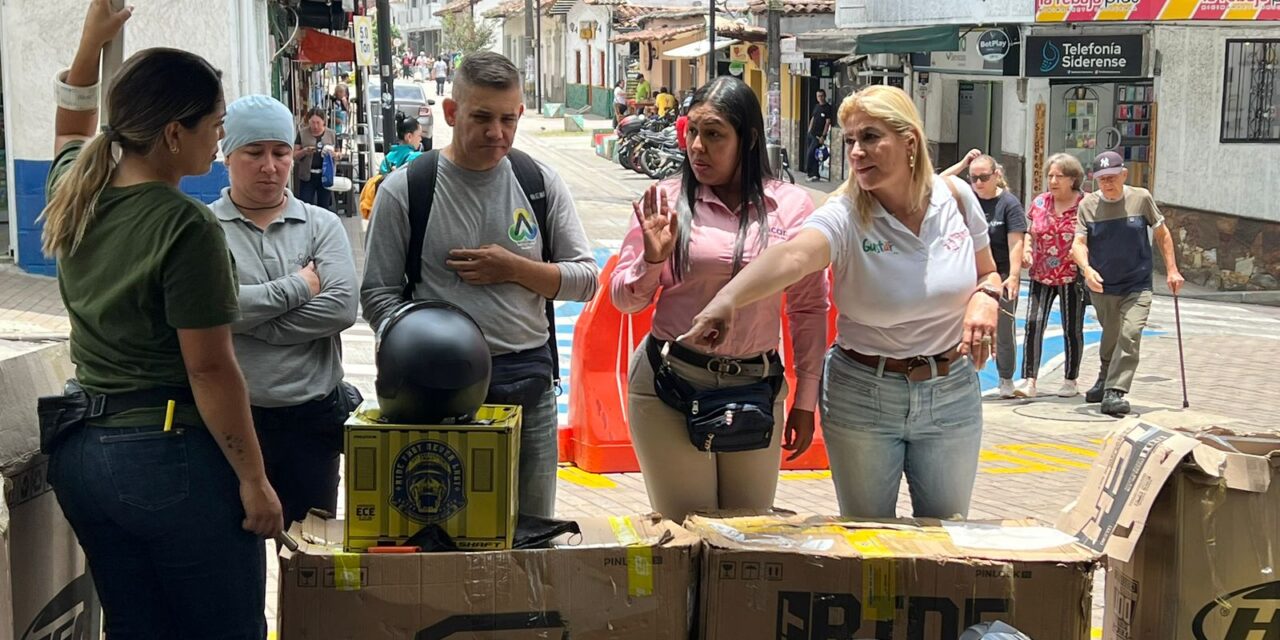 Motociclistas podrán cambiar sus cascos por modelos certificados en La Estrella