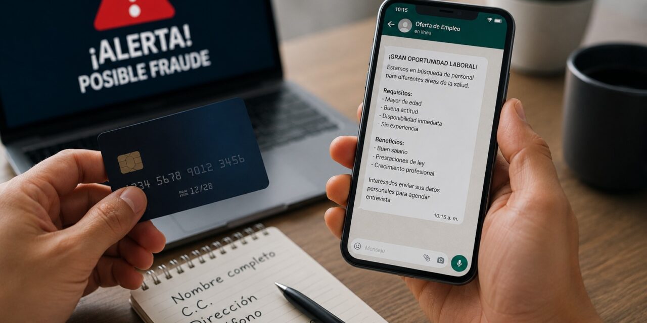 Nueva EPS alerta sobre falsas ofertas de empleo que circulan por WhatsApp y correo electrónico